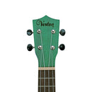 Ukelele Soprano Veston KUS 100 GR Color Verde Con Funda - GOmusic.cl