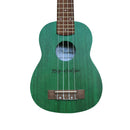 Ukelele Soprano Veston KUS 100 GR Color Verde Con Funda - GOmusic.cl