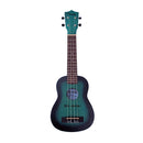 Ukelele Soprano Veston KUS 100 OCEAN Color Ocean Con Funda - GOmusic.cl