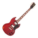 Guitarra Eléctrica Vintage VS6MR DISTRESSED Color Cherry Red - GOmusic.cl